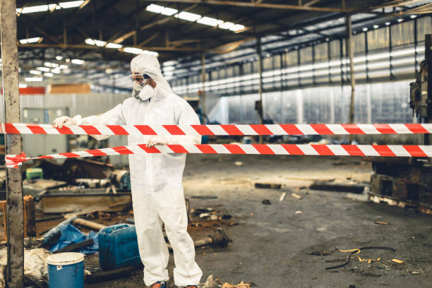 Professional Biohazard technician working in Spencer, IA
